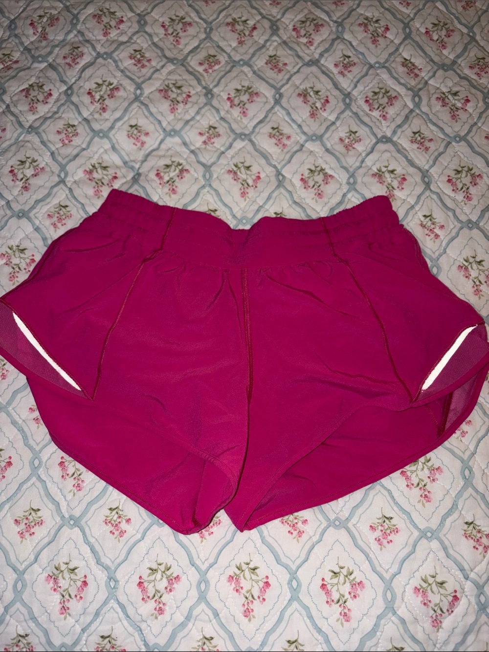 Lululemon Sonic Pink shorts